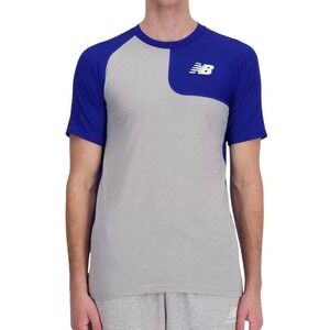 NWT New Balance Men‎ Athletic Performance Slim Fit Asymmetric Colorblock 2XL